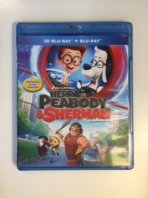 Herra Peabody & Sherman (Blu-ray 3D + Blu-ray) Suomi Puhe!