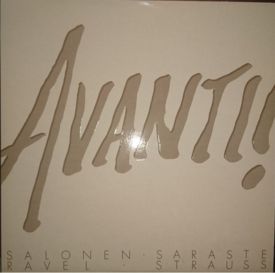 Avanti! Chamber Orchestra Salonen Saraste Ravel Strauss LP