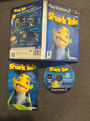 Hain Tarina / Shark Tale PS2 (Suomijulkaisu)