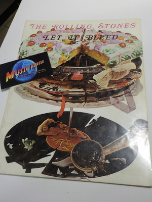 ROLLING STONES - LET IT BLEED NUOTTIKIRJA - RARE !!