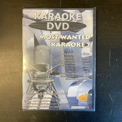 Swedish Karaoke Factory - Most Wanted Karaoke 2 DVD (UUSI)