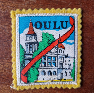 Oulu Vintage Kangasmerkki