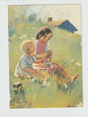 Postikortti, TAIDE, MARTTA WENDELIN,