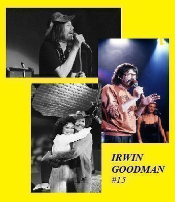 IRWIN GOODMAN valokuva 3kpl 9cm x 13cm  #15