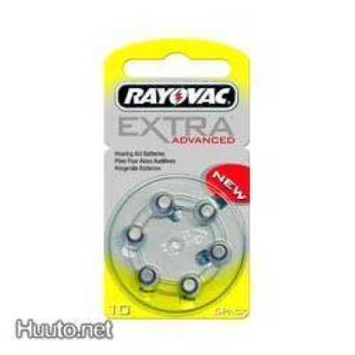 Rayovac 10 kuulolaiteparisto