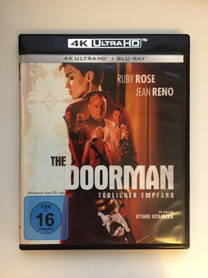 The Doorman (4K Ultra HD + Blu-ray) Ruby Rose, Jean Reno