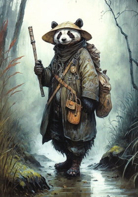 Seikkailija-panda