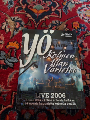 Yö-Kolmen Illan Varietee (3-DVD)