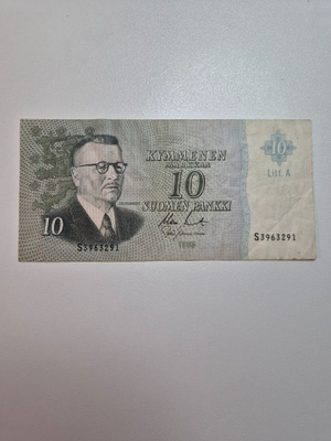 Suomi	1963	 10 markkaa  (14397-8)