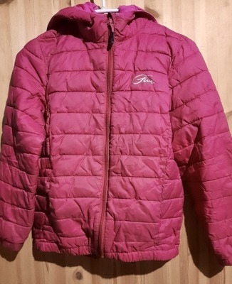 Pinkki välikausitakki