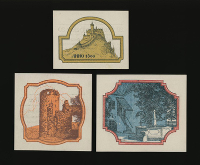 Itävalta 20, 50, 80 Heller, Waxenberg 1920