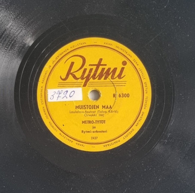 Savikiekko 1956 - Metro-Tytöt - Rytmi R 6300