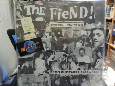 THE FIEND - REMEMBER WHO WE ARE. UK -2006 1ST PRESS.M-/M- LP