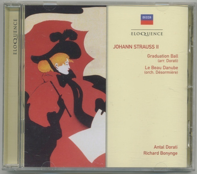 JOHANN STRAUSS nuorempi: Balettimusiikkia – Decca RI CD 2005