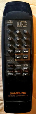 Samsung AH59-10001F - DVD/Blu-Ray/CD42R OEM kaukosäädin