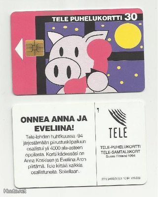 TELE PUHELUKORTTI 30 Sika