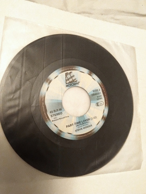 Stevie Wonder - Part-time Lover   7'' vinyylisinkku