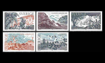 Ruotsi 1364-8 ** Nobel-voittajia (1985)