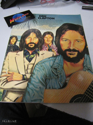 ERIC CLAPTON - 461 OCEAN BOULEVARD NUOTTIKIRJA