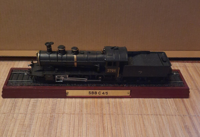 Veturi  SBB C 4/5, pienoismalli