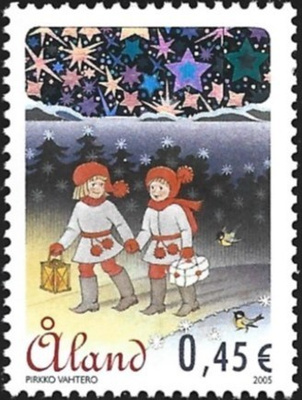 Åland 2005  Joulu  0,45 €  ** LaPe 258