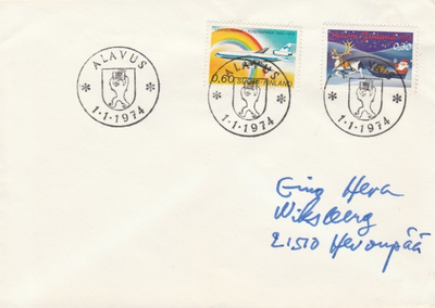 ERIKOISLEIMA , Alavus kaupungiksi 1.1.1974