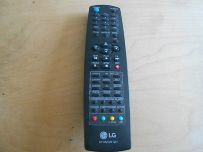 LG 6710V00112N Original remote control, kaukosäädin.