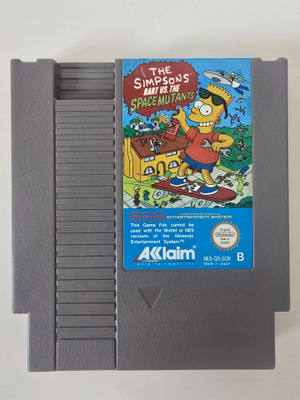 The Simpsons: Bart vs. The space mutants (NES) (LOOSE)