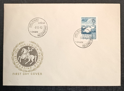 1949 FDC UPU 75 v