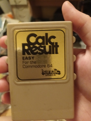 Calc Result moduuli (Commodore 64) handic software ab rare