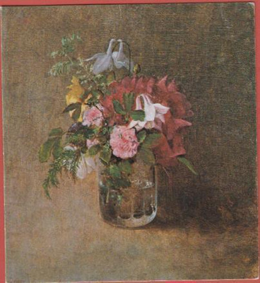 Albert Edelfelt Kukkia lasissa , 1873 - tk