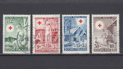 1949 Lape 361 - 364 Punainen Risti