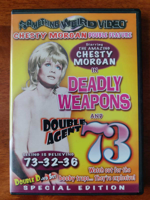Deadly Weapons & Double Agent 73 -  DVD