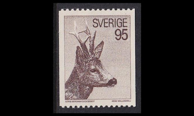 Ruotsi 751x ** Metsäkauris x-pap (1972)
