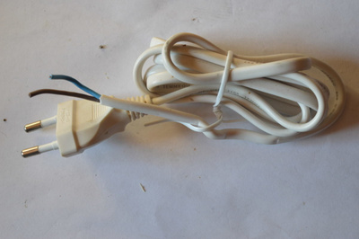 Valkoinen Europlug kaapeli 1,4m