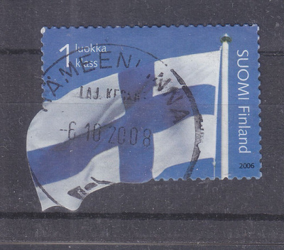 2006 lippu  kaunisleimaisena.