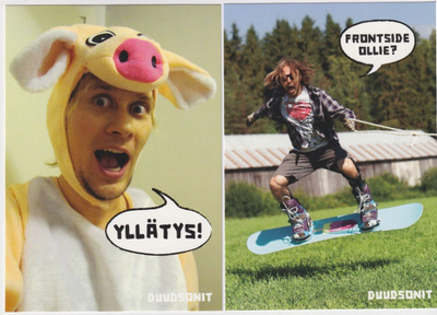 Duudsonit postikortit (10 eril.)