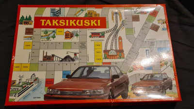TAKSIKUSKI # Lautapeli  ( Paletti )