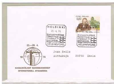 1974  Hki - Kv. rakennusmessut
