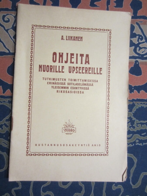 Ohjeita nuorille upseereille