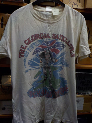 GEORGIA SATELLITES BRITISH TOUR 1990 RARE KIERTUE T-PAITA