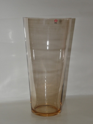 Iittala KAJ FRANCK KARTIO rionruskea maljakko + pakkaus