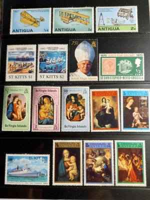 KARIBIAN SAARIA suuri levyllinen merkkejä - sarjoja **