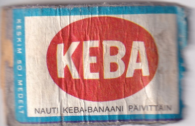 KEBA  nauti KEBA-banaani päivittäin   b632