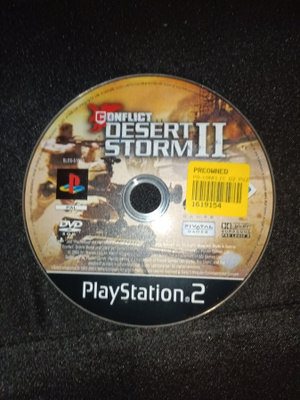 PS2 Conflict Desert Storm II videopeli L