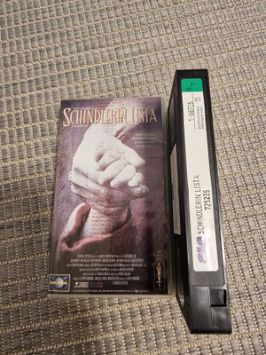 Schindlerin Lista (Steven Spielberg) VHS