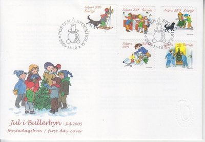 Ruotsi FDC 2005 Joulu