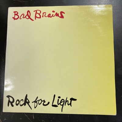 Bad Brains - Rock The Light (FRA/1983) LP