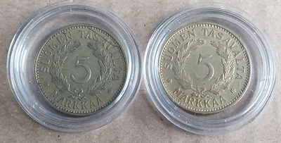 5 markkaa 5 mk 1942