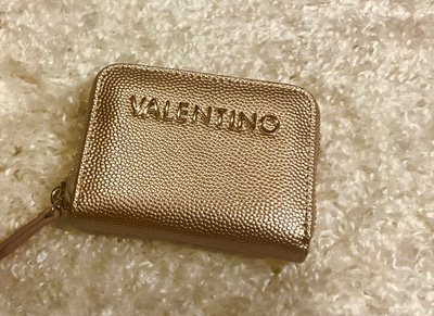 VALENTINO ruusukulta värinen lompakko